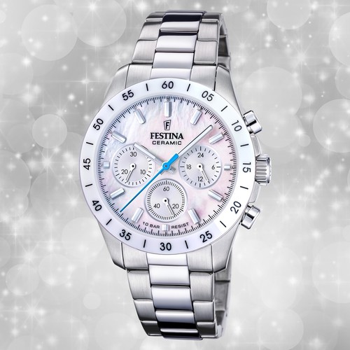 Festina damenuhr keramik - festina,