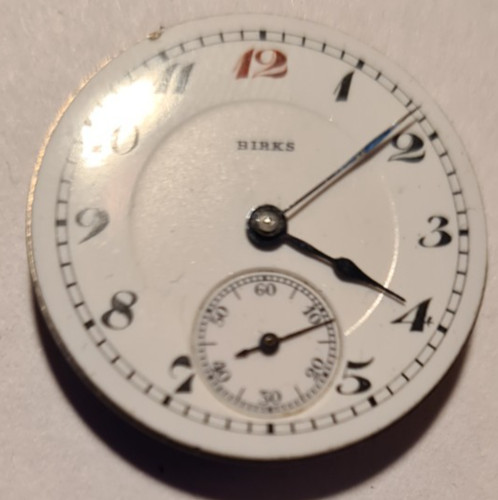 Uhrwerk birks sons zeiger - birks,