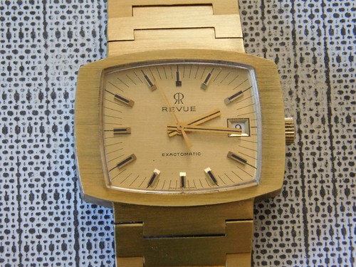 Armbanduhr revue exactomatic - armbanduhr,