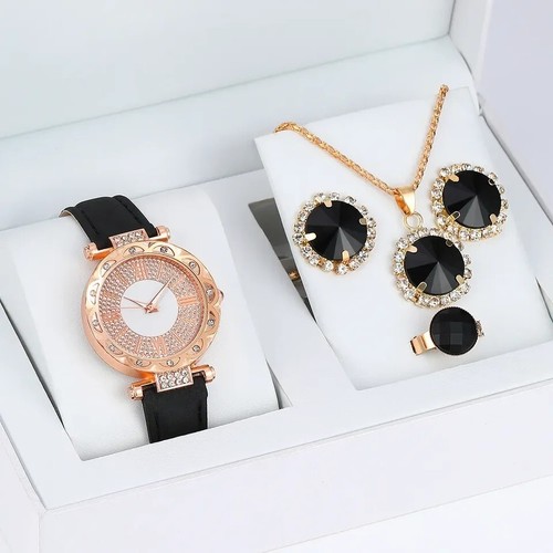 Luxus damen uhr set - luxus,