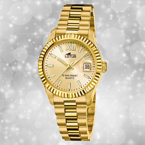 Armbanduhr edelstahl gold - edelstahl,
